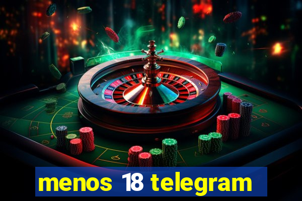 menos 18 telegram